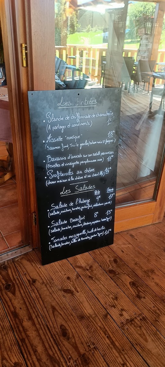 Menu Auberge De Venthon-3